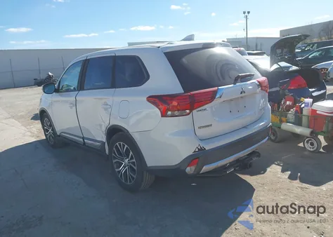 2017 Mitsubishi Outlander Se from USA, damaged, VIN JA4AD3A37HZ066050